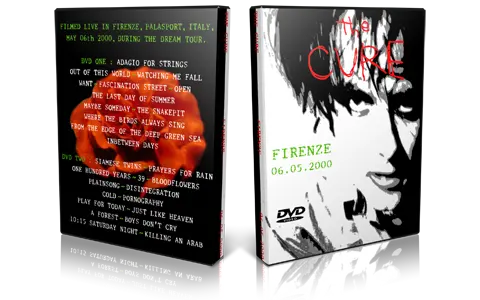 Artwork Cover of The Cure 2000-05-06 DVD Festival des Vieilles Charrues Proshot