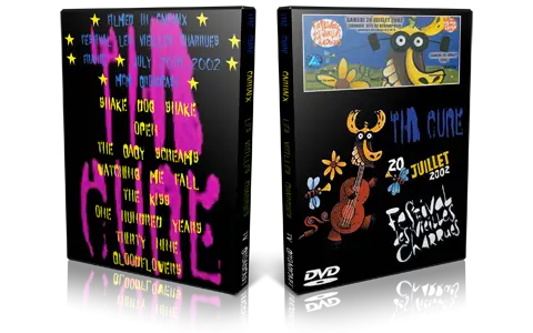 Artwork Cover of The Cure 2002-07-20 DVD Milan Audience