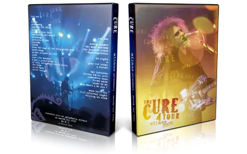 Artwork Cover of The Cure 2008-03-02 DVD Tushino Audience
