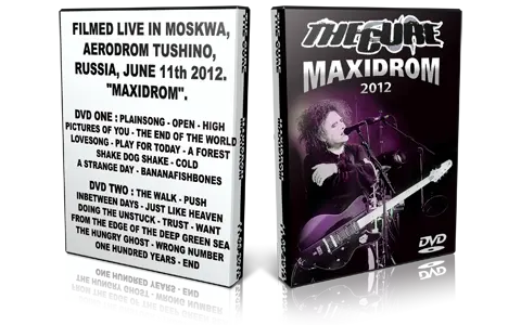 Artwork Cover of The Cure 2012-06-11 DVD Fuji Rock Festival Proshot