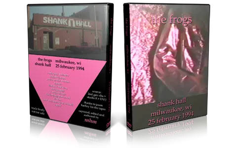 Artwork Cover of The Frogs 1994-02-25 DVD Milwaukee Audience