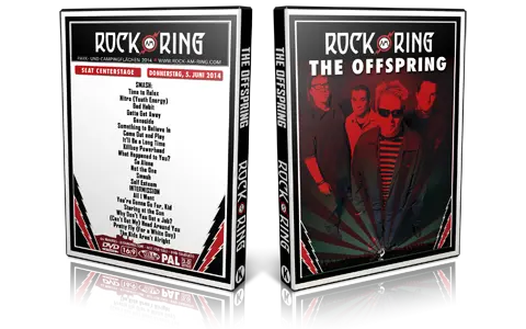 Artwork Cover of The Offspring 2014-06-05 DVD Nurburg Proshot