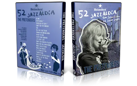 Artwork Cover of The Pretenders 2017-07-21 DVD San Sebastian Proshot