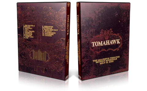Artwork Cover of Tomahawk 2003-05-16 DVD Detroit Audience