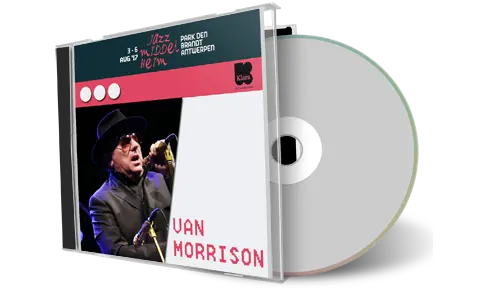 Artwork Cover of Van Morrison 2017-08-06 CD Antwerp Soundboard