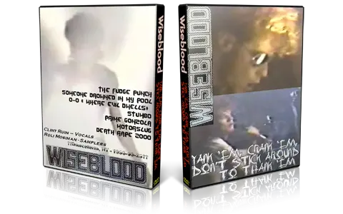 Artwork Cover of Wiseblood Compilation DVD Danceteria 1986 Proshot