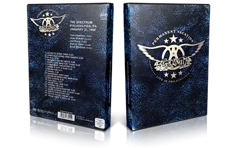 Artwork Cover of Aerosmith 1990-01-19 DVD Philadelphia Proshot