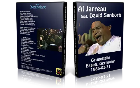 Artwork Cover of Al Jarreau 1985-03-31 DVD Essen Proshot
