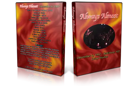 Artwork Cover of Always Almost 1997-12-06 DVD Baltimore Audience