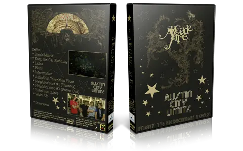 Artwork Cover of Arcade Fire 2007-09-14 DVD Various Proshot