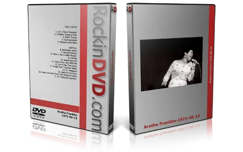 Artwork Cover of Aretha Franklin 1971-06-12 DVD Montreux Proshot