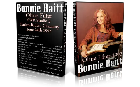 Artwork Cover of Bonnie Raitt 1992-06-24 DVD Baden Baden Proshot