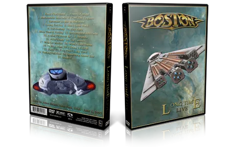 Artwork Cover of Boston 1995-06-06 DVD New York City Audience