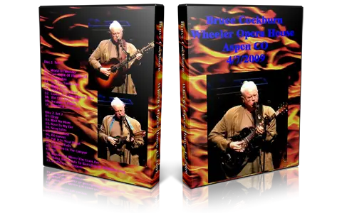 Artwork Cover of Bruce Cockburn 2009-04-07 DVD Aspen Audience