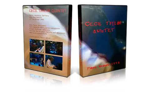 Artwork Cover of Cecil Taylor 1995-11-12 DVD Friesland Proshot