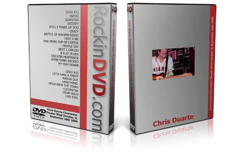 Artwork Cover of Chris Duarte 2009-09-18 DVD West Dundee Proshot