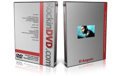 Artwork Cover of D Angelo Compilation DVD Washington 1996 Proshot