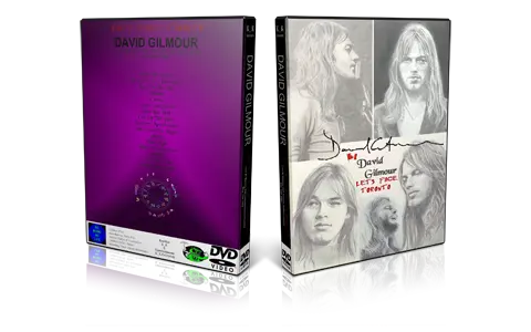 Artwork Cover of David Gilmour 1984-05-14 DVD Toronto Audience