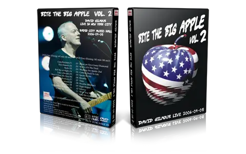 Artwork Cover of David Gilmour 2006-04-05 DVD New York City Audience