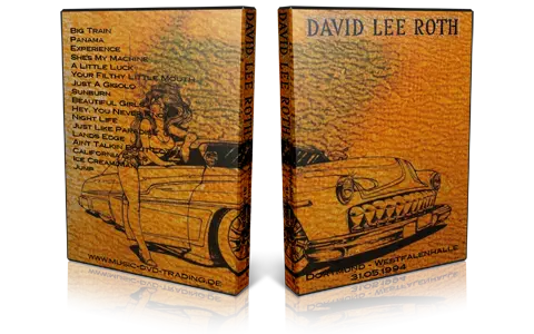Artwork Cover of David Lee Roth 1994-05-31 DVD Dortmund Proshot