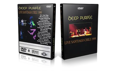 Artwork Cover of Deep Purple 1999-03-31 DVD Santiago Proshot