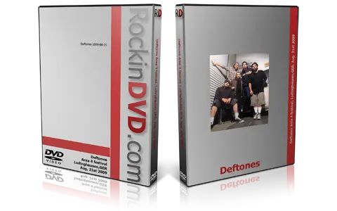 Artwork Cover of Deftones 2009-08-21 DVD Various Proshot