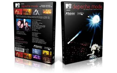 Artwork Cover of Depeche Mode 1998-10-06 DVD Koln Proshot