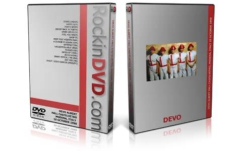 Artwork Cover of Devo 1990-10-10 DVD Modena Audience