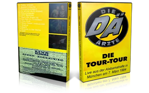 Artwork Cover of Die Aerzte 1994-03-07 DVD Munich Proshot