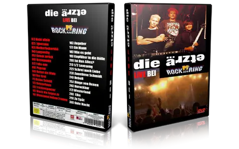 Artwork Cover of Die Aerzte 2007-06-03 DVD Eifel Proshot