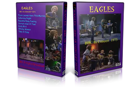 Artwork Cover of Eagles Compilation DVD BBC 1973 Proshot