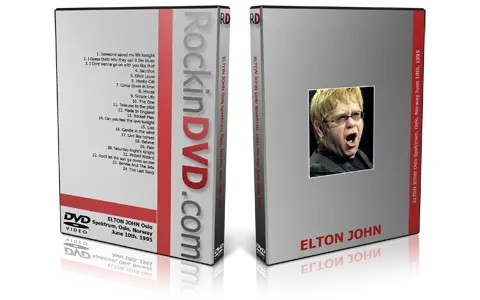 Artwork Cover of Elton John 1995-06-10 DVD Oslo Audience
