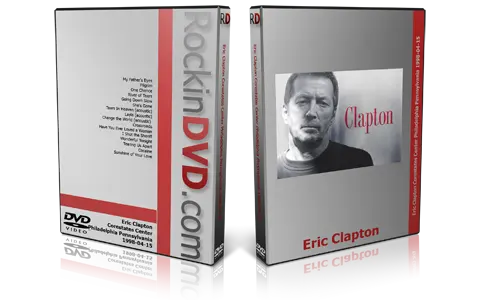 Artwork Cover of Eric Clapton 1998-04-15 DVD Philadelphia Audience