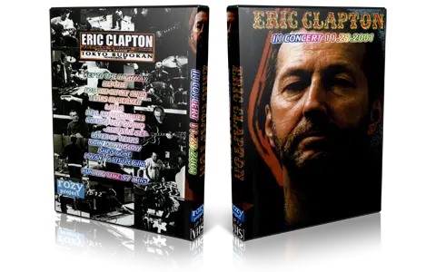 Artwork Cover of Eric Clapton 2001-11-29 DVD Tokyo Audience