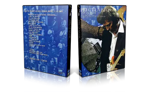 Artwork Cover of Eric Clapton 2003-11-19 DVD Osaka Audience