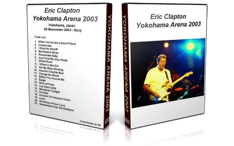 Artwork Cover of Eric Clapton 2003-11-26 DVD yokohama Audience