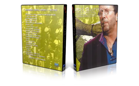 Artwork Cover of Eric Clapton 2003-11-30 DVD Tokyo Audience