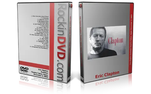 Artwork Cover of Eric Clapton 2003-12-03 DVD Tokyo Audience