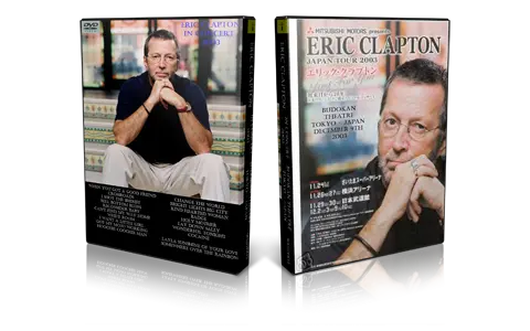 Artwork Cover of Eric Clapton 2003-12-09 DVD Tokyo Audience
