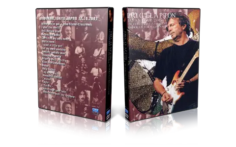 Artwork Cover of Eric Clapton 2003-12-10 DVD Tokyo Audience