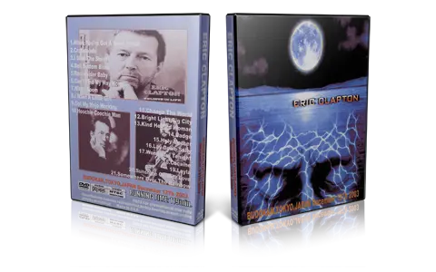 Artwork Cover of Eric Clapton 2003-12-12 DVD Tokyo Audience