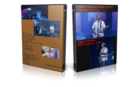Artwork Cover of Eric Clapton 2009-02-25 DVD Tokyo Proshot