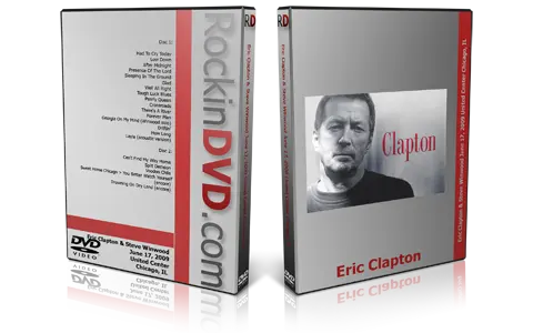 Artwork Cover of Eric Clapton 2009-06-17 DVD Chicago Audience