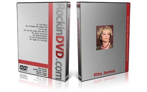 Artwork Cover of Etta James 2005-07-12 DVD Austin Proshot