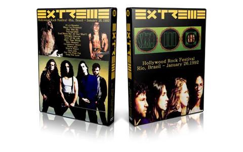 Artwork Cover of Extreme 1992-01-26 DVD Various Audience