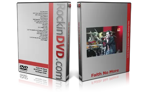 Artwork Cover of Faith No More 2009-10-30 DVD Santiago Proshot