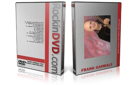 Artwork Cover of Frank Gambale Compilation DVD 1992 Zurich Proshot