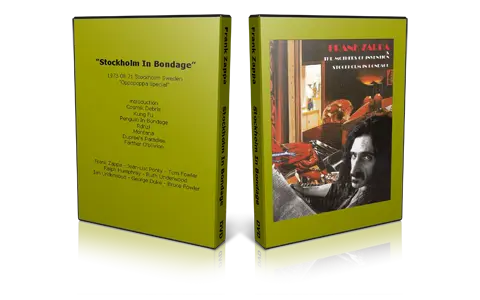 Artwork Cover of Frank Zappa 1973-08-21 DVD Various Proshot