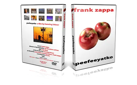 Artwork Cover of Frank Zappa Compilation DVD Peefeeyatko Proshot