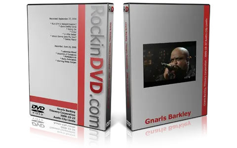 Artwork Cover of Gnarls Barkley 2008-10-22 DVD Austin City Limits Proshot